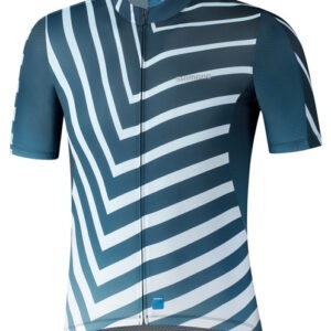 Shimano Μπλούζα Ποδηλασίας  Aerolite short sleeve jersey Navy Zebra