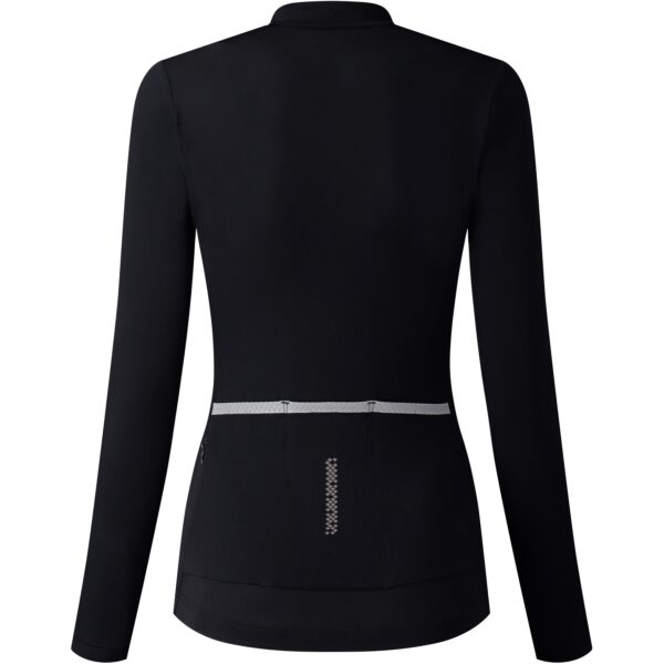 Shimano Kaede Thermal Long Sleeves Jersey Women - black