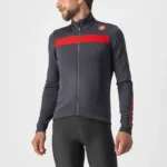 Castelli Puro 3 Jersey Μπλούζα Ποδηλασίας - DARK GRAY/RED REFLEX