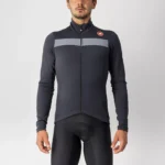 Castelli Puro 3 Jersey Μπλούζα Ποδηλασίας - Light Black / Silver Reflex