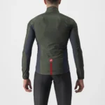 Castelli Squadra Stretch Jacket  MILITARY GREEN/DARK GRAY