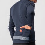Castelli Puro 3 Jersey Μπλούζα Ποδηλασίας - SAVILE BLUE/SILVER REFLEX