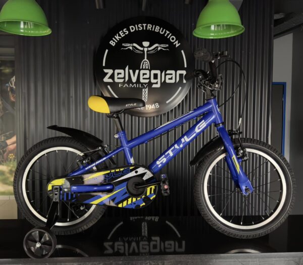 Παιδικό ποδήλατο 16" Style Sporty - Blue "n" Yellow