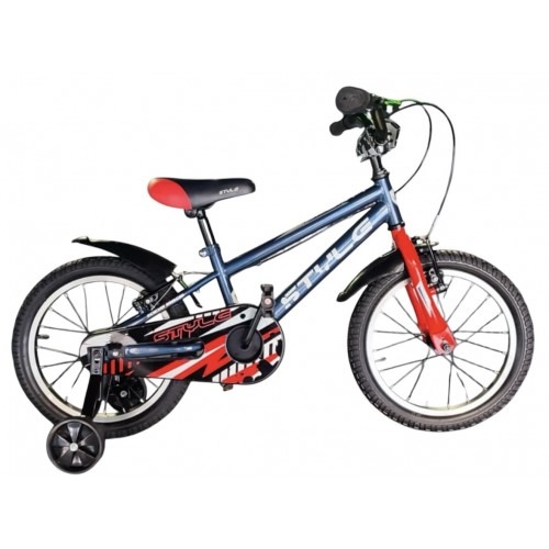 Παιδικό ποδήλατο 16" Style Sporty - Grey Blue "n" Red