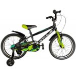 Παιδικό ποδήλατο 18" Style Sporty - Black "n" Green