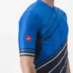 CASTELLI Μπλούζα Ποδηλασίας Speed Strada Jersey Blue