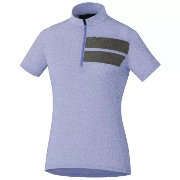 Shimano women's jersey Transit Pavement Purple Impression