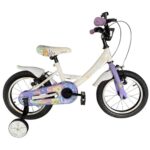 Παιδικό ποδήλατο 14" Style Mermaid V-Brake - White "n" Purple
