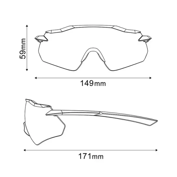 Shimano CE-EQNX4 Equinox Sunglasses Blue