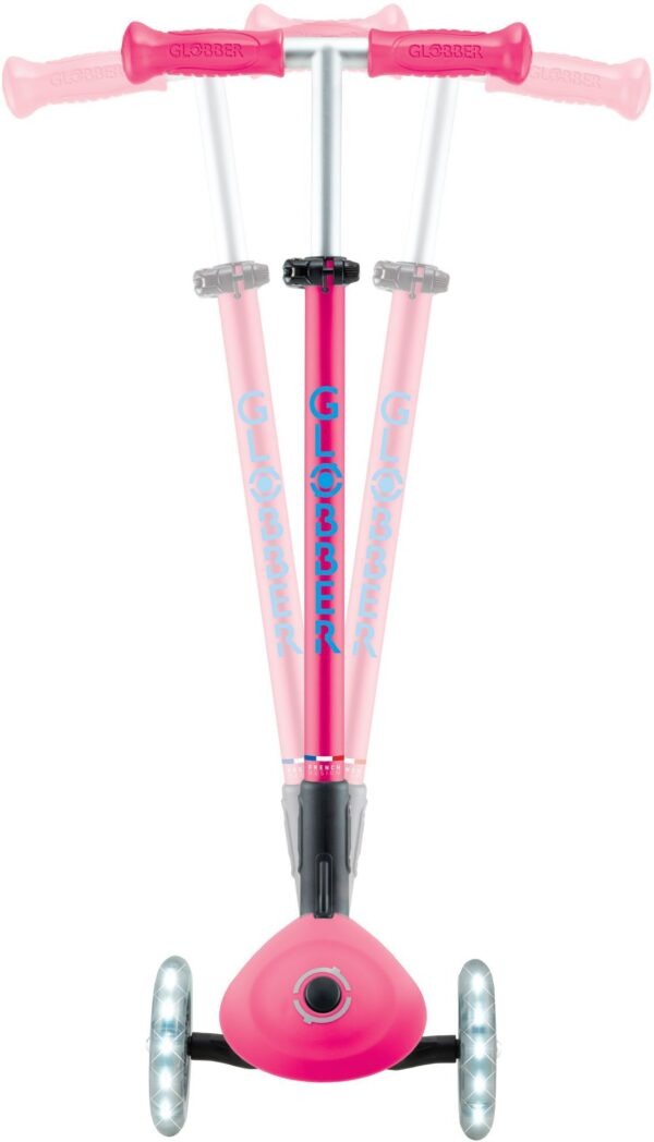 Globber Scooter Elite Lights V2 Fuchsia (439-610-3)