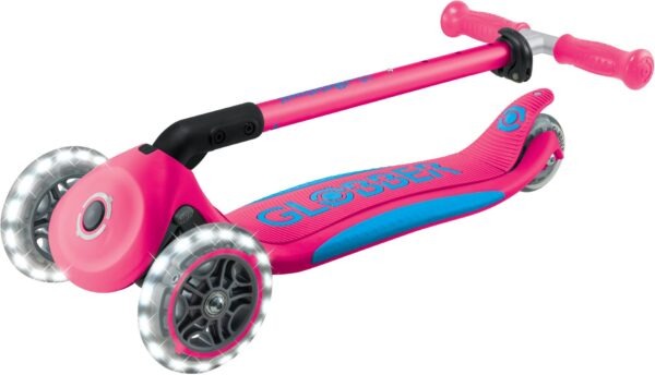 Globber Scooter Elite Lights V2 Fuchsia (439-610-3)