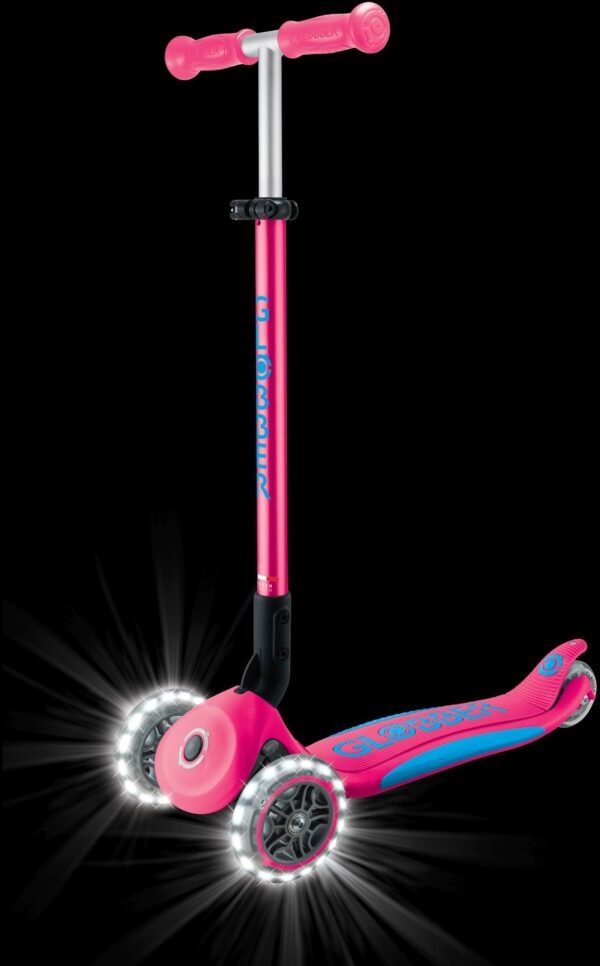 Globber Scooter Elite Lights V2 Fuchsia (439-610-3)