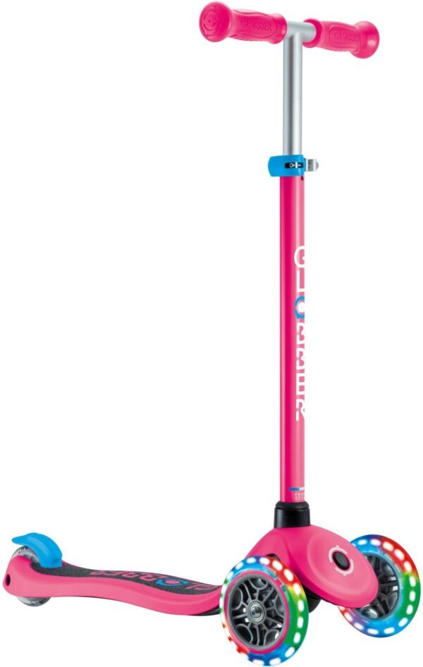 Globber Scooter Primo Lights V2 Fuchsia (423-610-4)