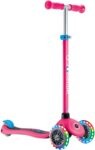 Globber Scooter Primo Lights V2 Fuchsia (423-610-4)