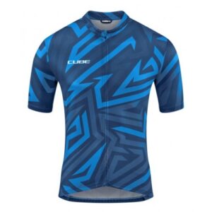 Μπλούζα Cube με κοντό μανίκι ATX Jersey Full Zip CMPT S/S - 12379