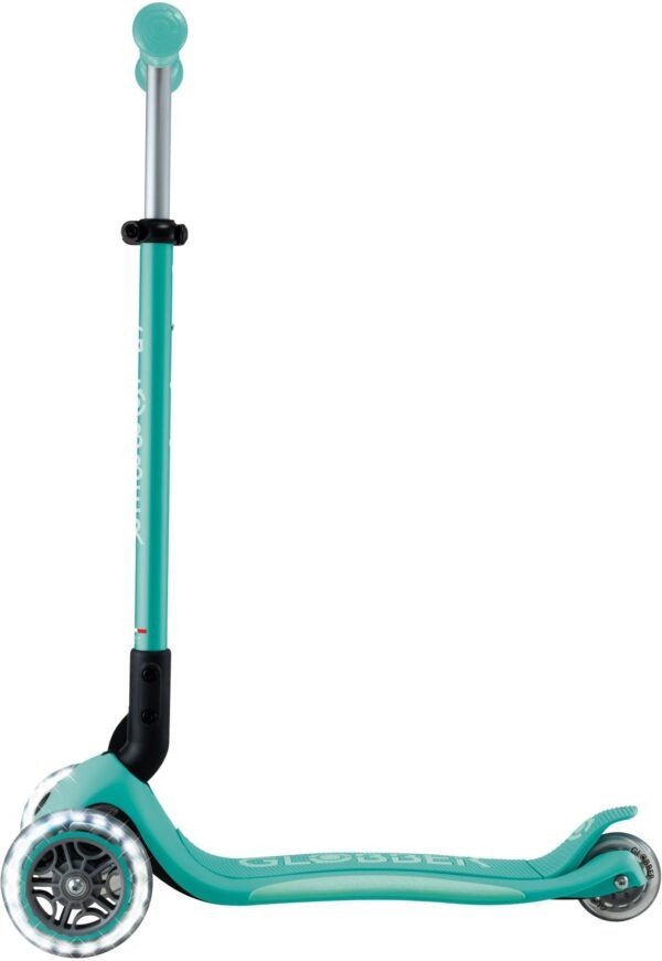 Globber Scooter Elite Lights V2  Petrol Dark Mint (439-706-3)