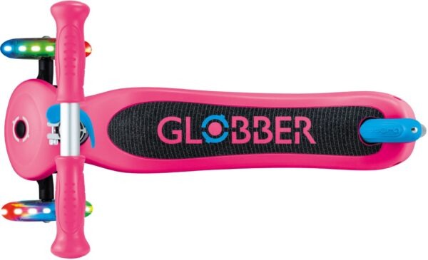 Globber Scooter Primo Lights V2 Fuchsia (423-610-4)