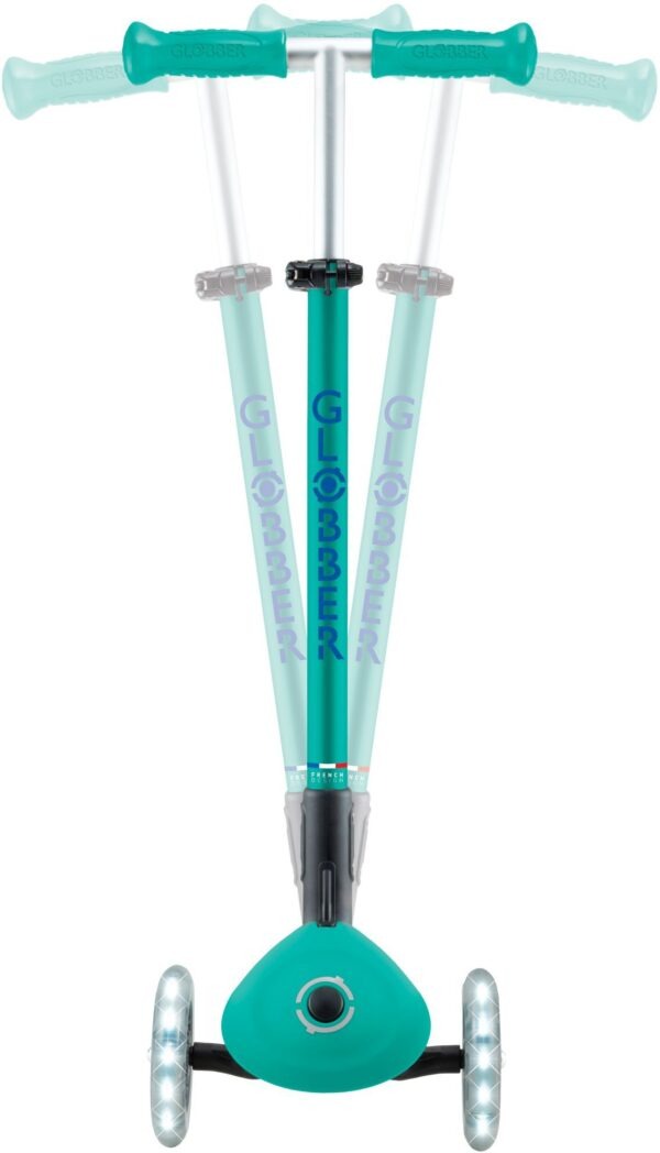 Globber Scooter Elite Lights V2  Petrol Blue Emerald Green (439-607-3)