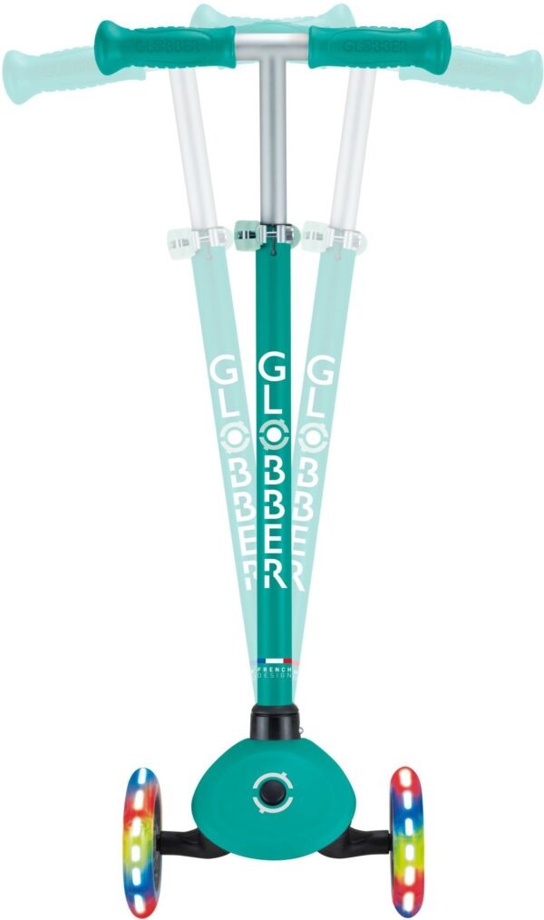 Globber Scooter Primo Lights V2 Emeral Green (423-607-4)