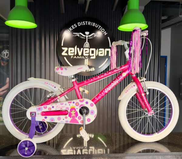 Energy QUEEN 18''Παιδικό Ποδήλατο Αλουμινίου V-Brake - Pearl Pink