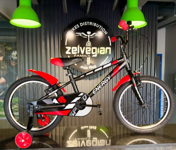 Energy SPEED 14'' Παιδικό Ποδήλατο Αλουμινίου V-Brake - Black Matt