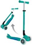 Globber Scooter Elite Lights V2  Petrol Blue Emerald Green (439-607-3)