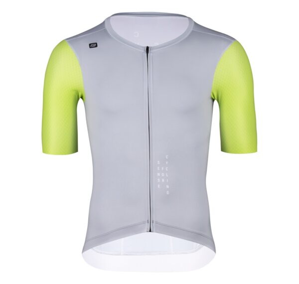 Force Limit Μπλούζα Ποδηλασίας Grey Lime