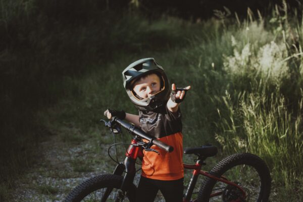 FORCE DROP Κράνος downhill  green-black