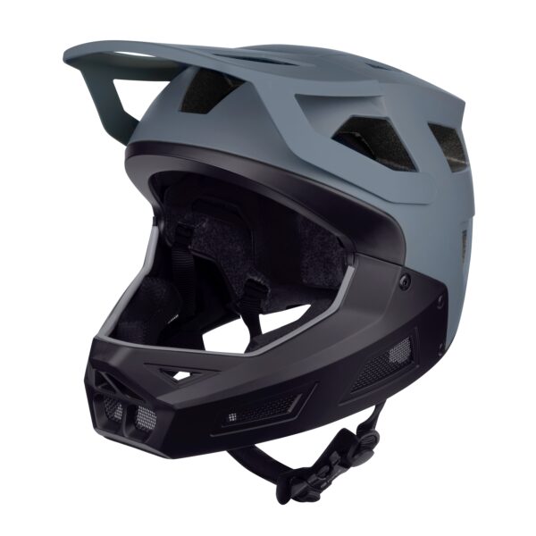FORCE DROP Κράνος downhill  grey-black