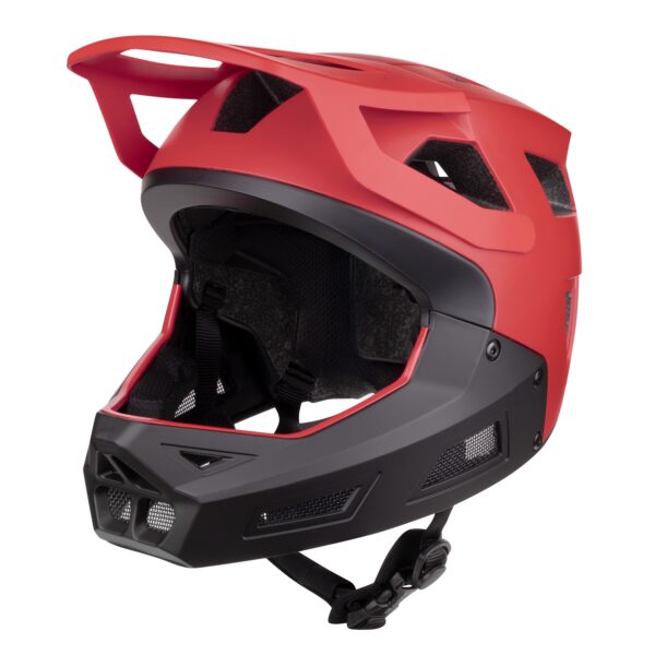FORCE DROP Κράνος downhill  red-black