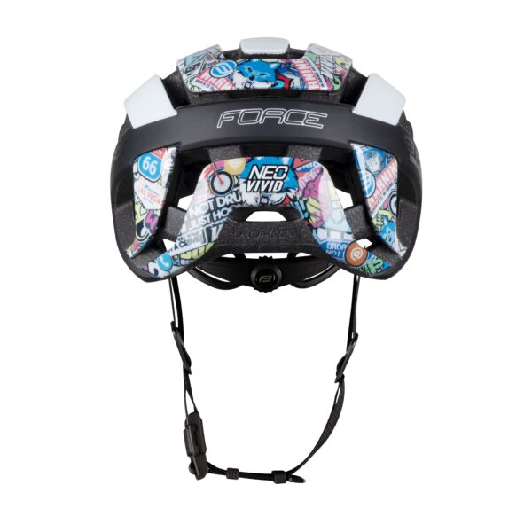 FORCE Κράνος Ποδηλασίας NEO VIVID, white-black