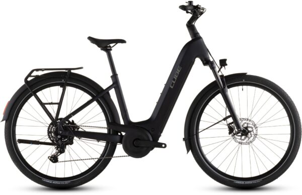 Cube Ηλεκτρικό Ποδήλατο Touring Hybrid One 600 Easy Entry coal´n´chrome