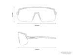 Shimano Γυαλία Ποδηλασίας Technium CE-TCNL2 RD glasses - Black Matt