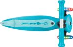 Globber Scooter Foldable Go.Up Active Lights 360 Aqua (749-300)