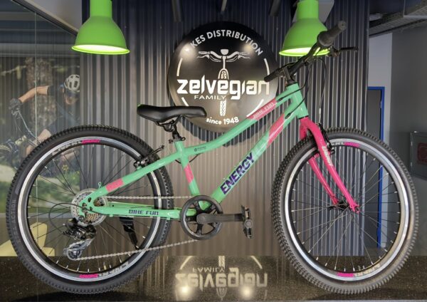 Energy Παιδικό Ποδήλατο Bike Fun 24" - Mint Green Neon Pink