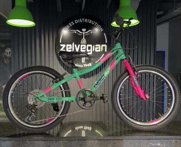 Energy Παιδικό Ποδήλατο Bike Fun 20″ – Mint Green Neon Pink