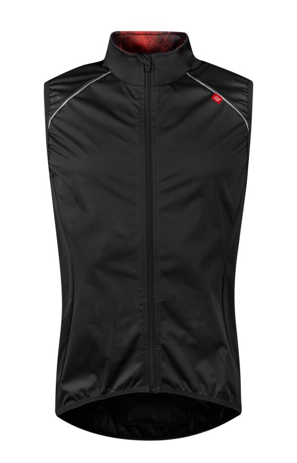 FORCE Γιλέκο Ποδηλασίας LASER, full back, black