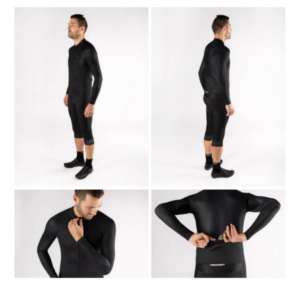 FORCE Μπλούζα Ποδηλασίας PURE black