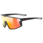 Γυαλιά Uvex Skyryse Jr. - Black Matt / Mirrror Red