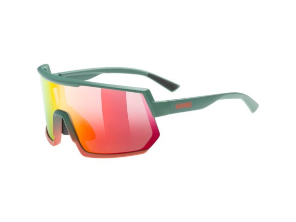 Γυαλιά Uvex Sportstyle 235 - Moss Grapefruit Mat / Mirror Red