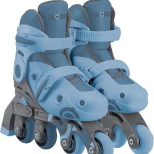 Globber Inline Skates 2 In 1 No 30-33 Ash Blue (783-200)