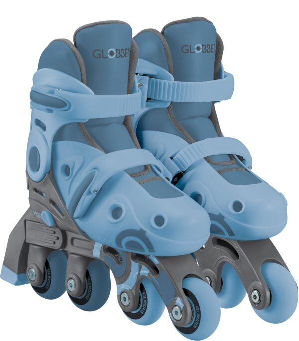 Globber Inline Skates 2 In 1 No 30-33 Ash Blue (783-200)