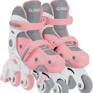 Globber Inline Skates 2 In 1 No 30-33 Pastel Pink (783-210)
