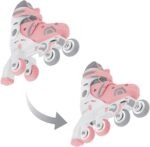 Globber Inline Skates 2 In 1 No 30-33 Pastel Pink (783-210)