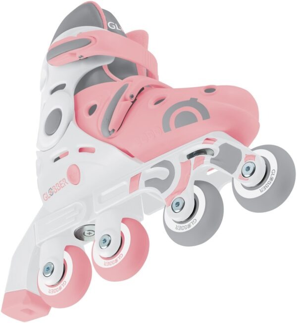 Globber Inline Skates 2 In 1 No 30-33 Pastel Pink (783-210)