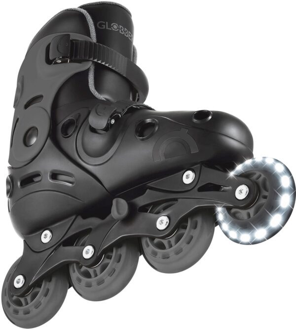 Globber Inline Skates Lights No 34-37 Black (785-120)