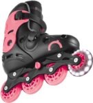 Globber Inline Skates Lights No 34-37 Coral Pink (785-110)