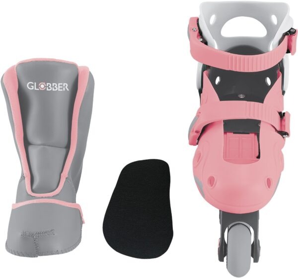 Globber Inline Skates 2 In 1 No 30-33 Pastel Pink (783-210)