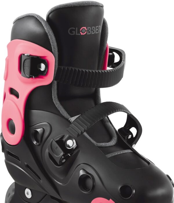 Globber Inline Skates Lights No 34-37 Coral Pink (785-110)