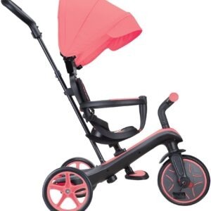 Globber Τρίκυκλο Trike Explorer 4 In 1 Coral Pink (634-110)